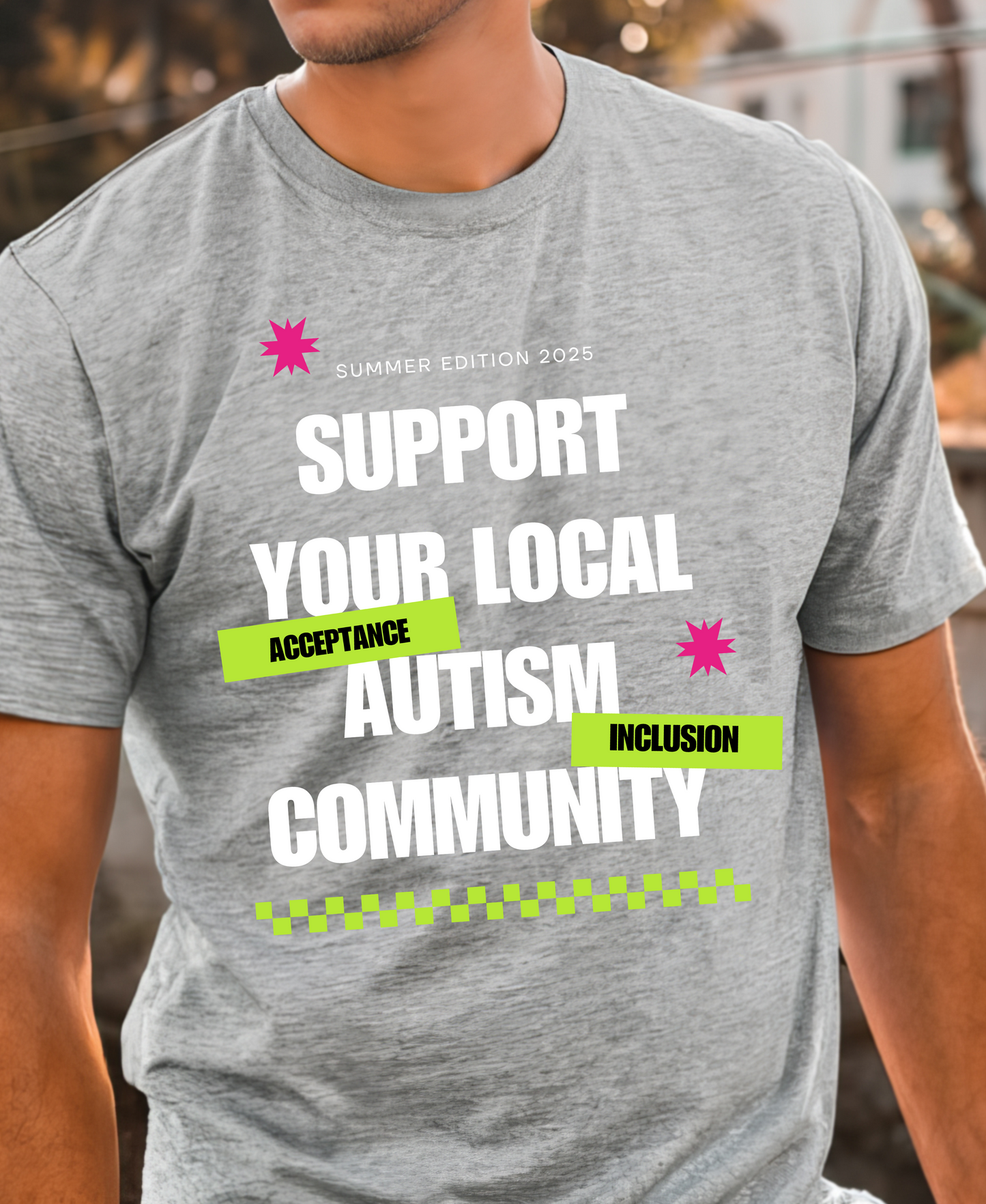Summer 2025 Support Your Autism Community T-Shirt & Onesie – Inclusive Apparel for All Ages