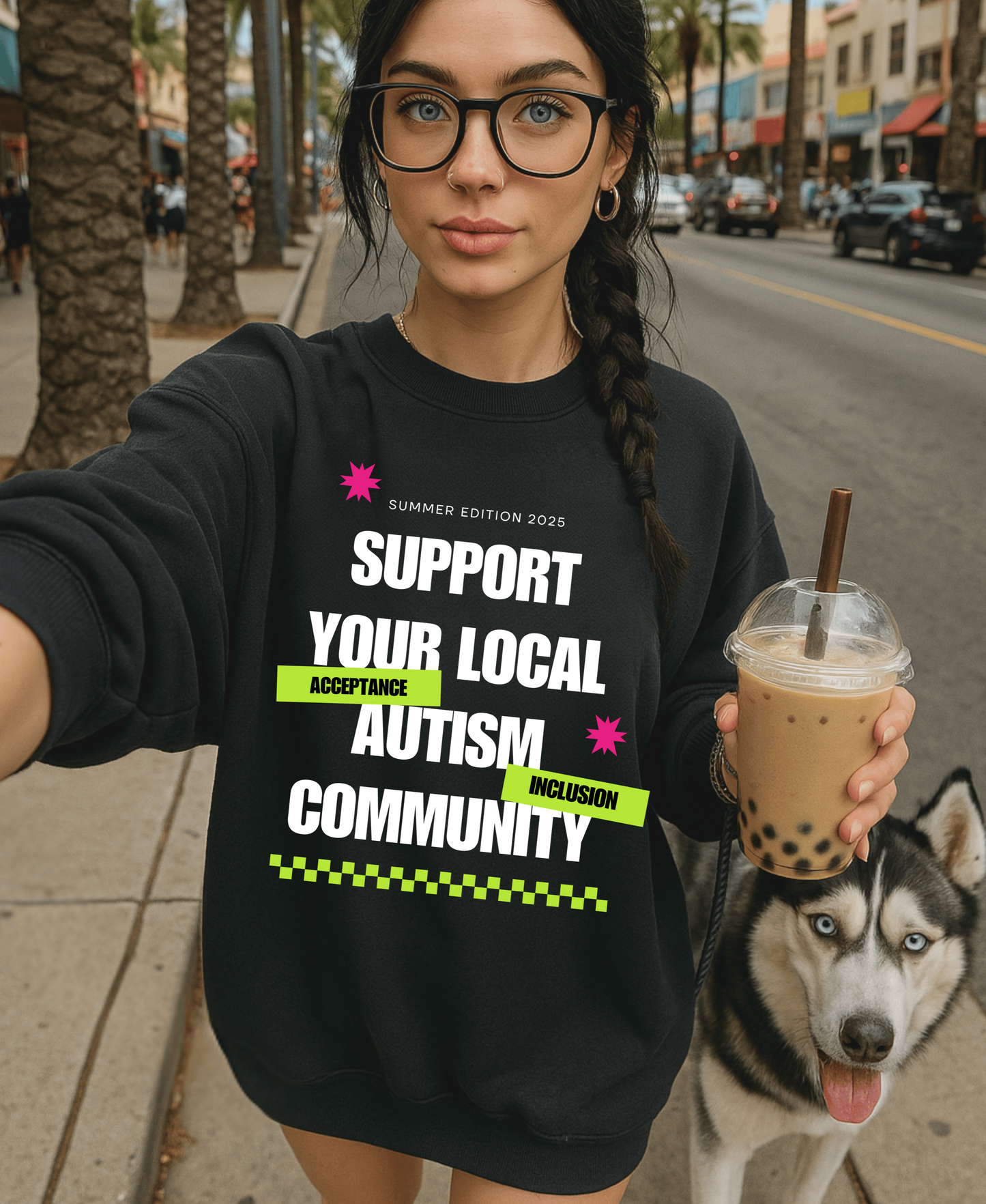 Support Your Autism Community Hoodie & Crewneck – Cozy Awareness Apparel for All Ages (Summer 2025 Edition)