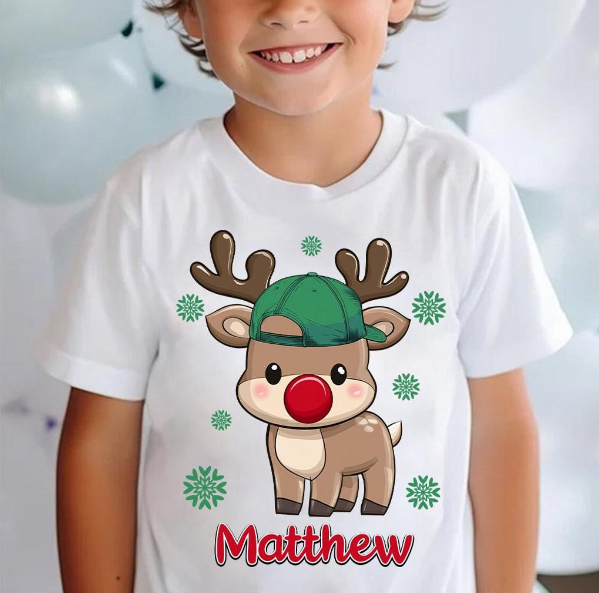 Custom Reindeer T-Shirt