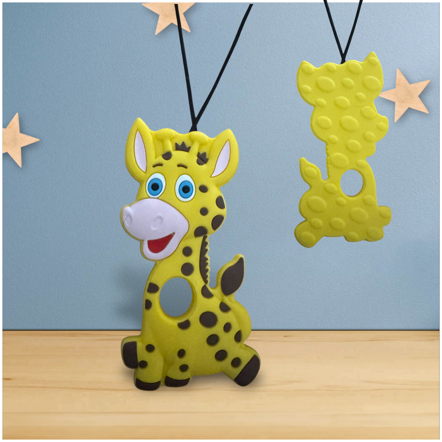 Giraffe Sensory Chew Necklace – Animal-Themed Chewelry for Autism & Sensory Support