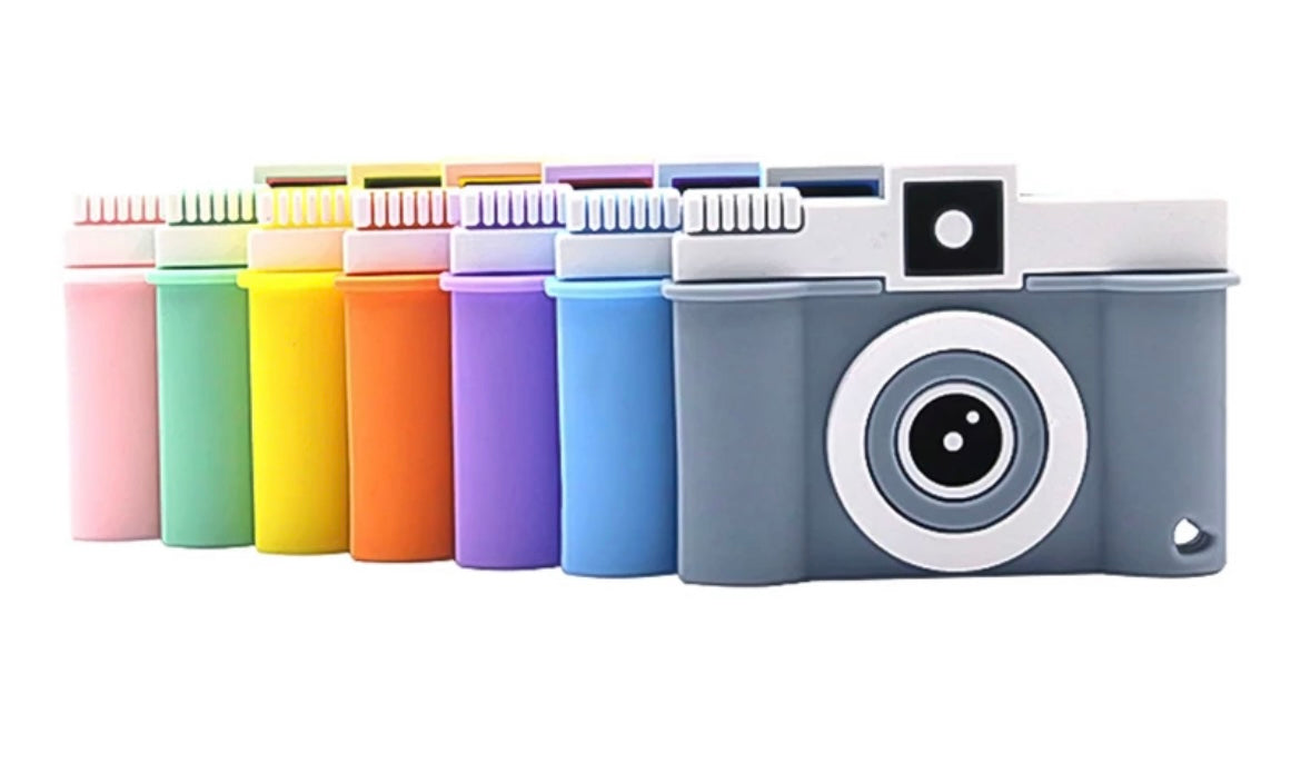 Camera Sensory Chew Necklace | Silicone Chewelry for Autism and Sensory Needs
