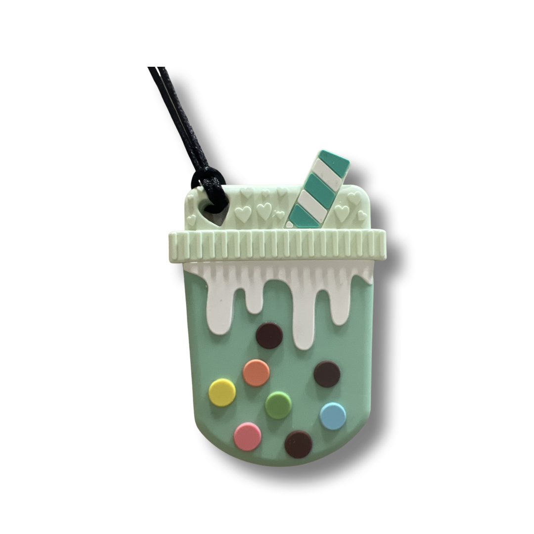Bubble Tea Sensory Chew Necklace | Chewelry for Autism and Sensory Needs