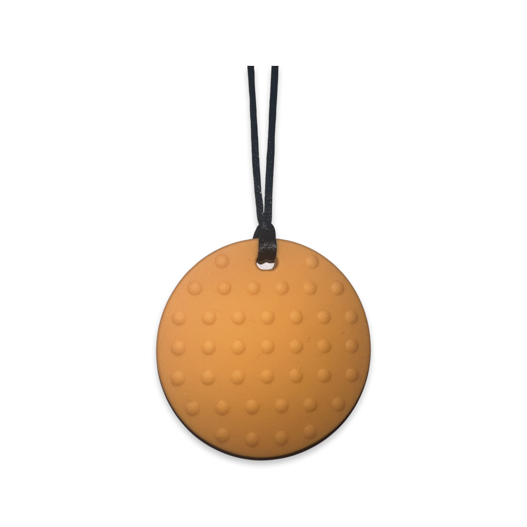 Basketball Sensory Chew Necklace | Silicone Chewelry for Autism and Sensory Needs