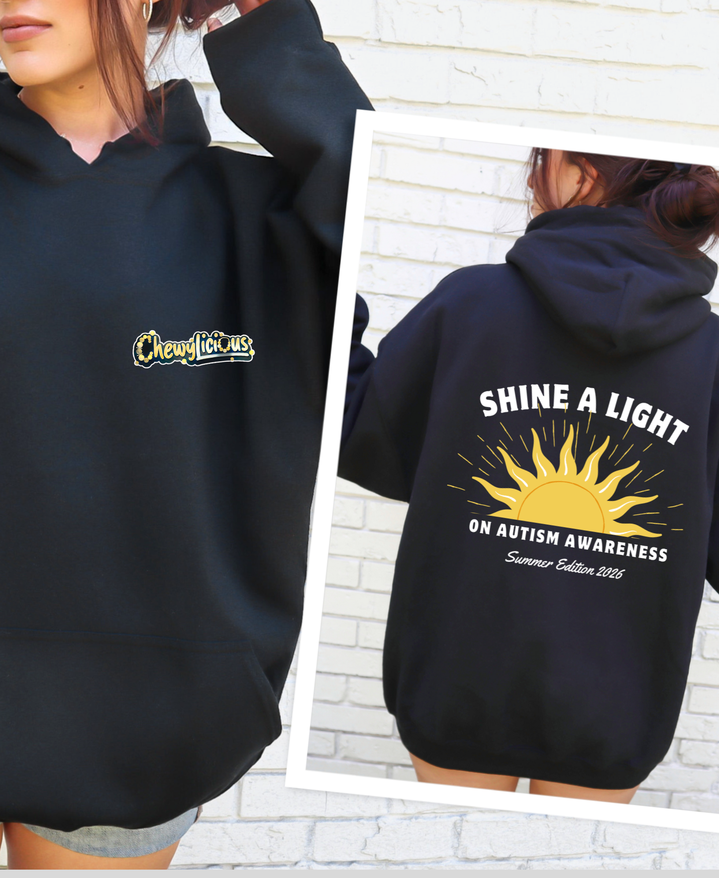 Shine a Light on Autism T-Shirt, Hoodie & Crewneck Sweatshirt – Summer Edition 2026