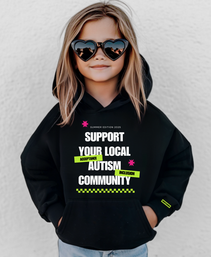 Support Your Autism Community Hoodie & Crewneck – Cozy Awareness Apparel for All Ages (Summer 2025 Edition)