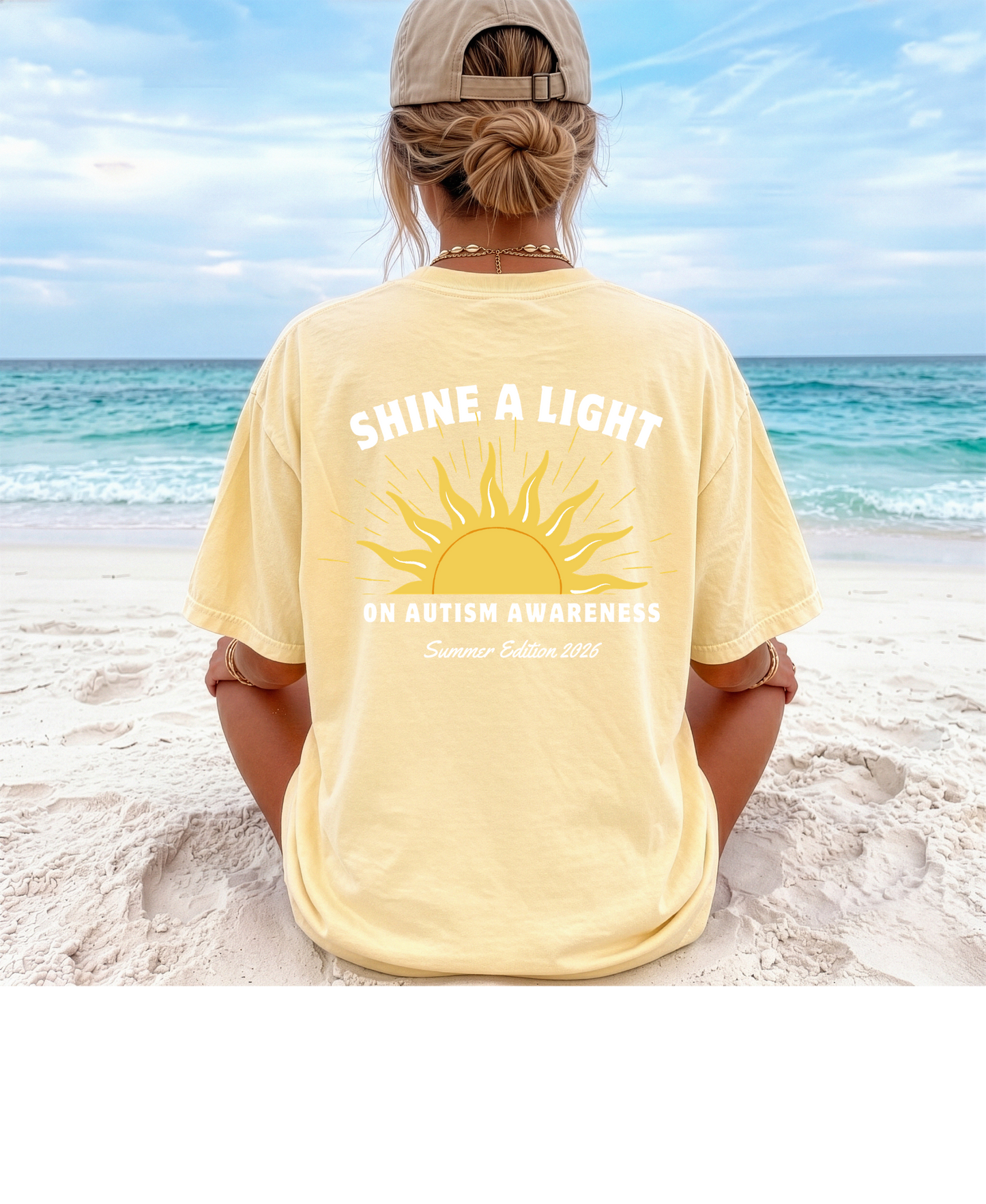 Shine a Light on Autism T-Shirt, Hoodie & Crewneck Sweatshirt – Summer Edition 2026