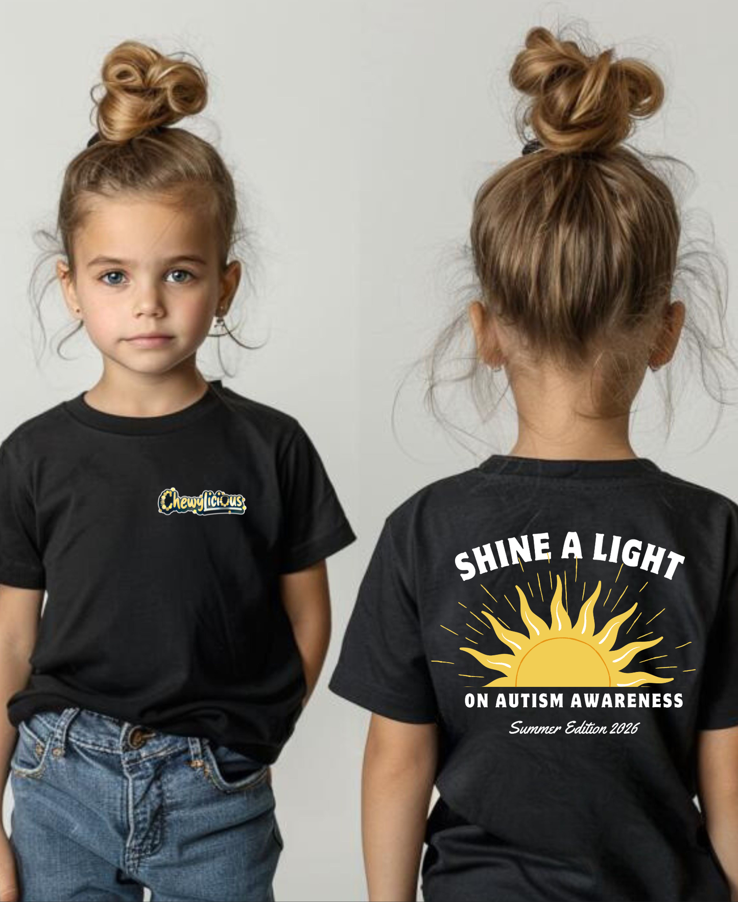 Shine a Light on Autism T-Shirt, Hoodie & Crewneck Sweatshirt – Summer Edition 2026