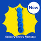 Xtra Tough Chewy Necklace for Heavy Chewers – Durable Sensory Chew Pendant