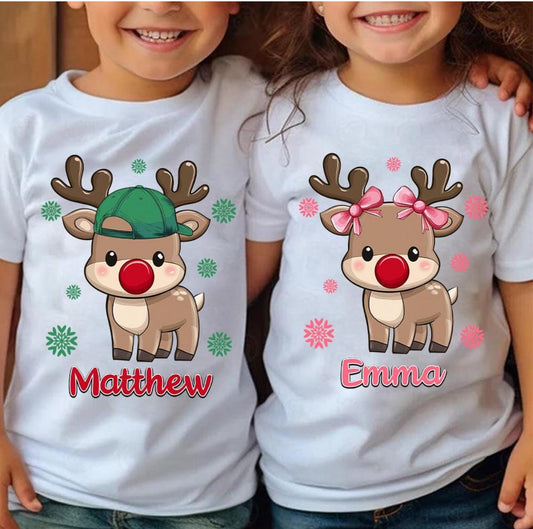 Custom Reindeer T-Shirt