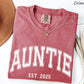 Aunt/Auntie Varsity Crew W/names on sleeve