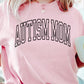 Autism Mom Varsity Letter Tee