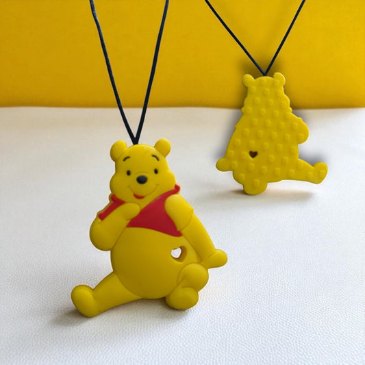 Winnie the Pooh-Inspired Sensory Chew Necklace – Disney Chewelry for Kids with Autism & Sensory Needs