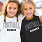 Varsity Letter Family Football Sweatshirts w/customized sleeve