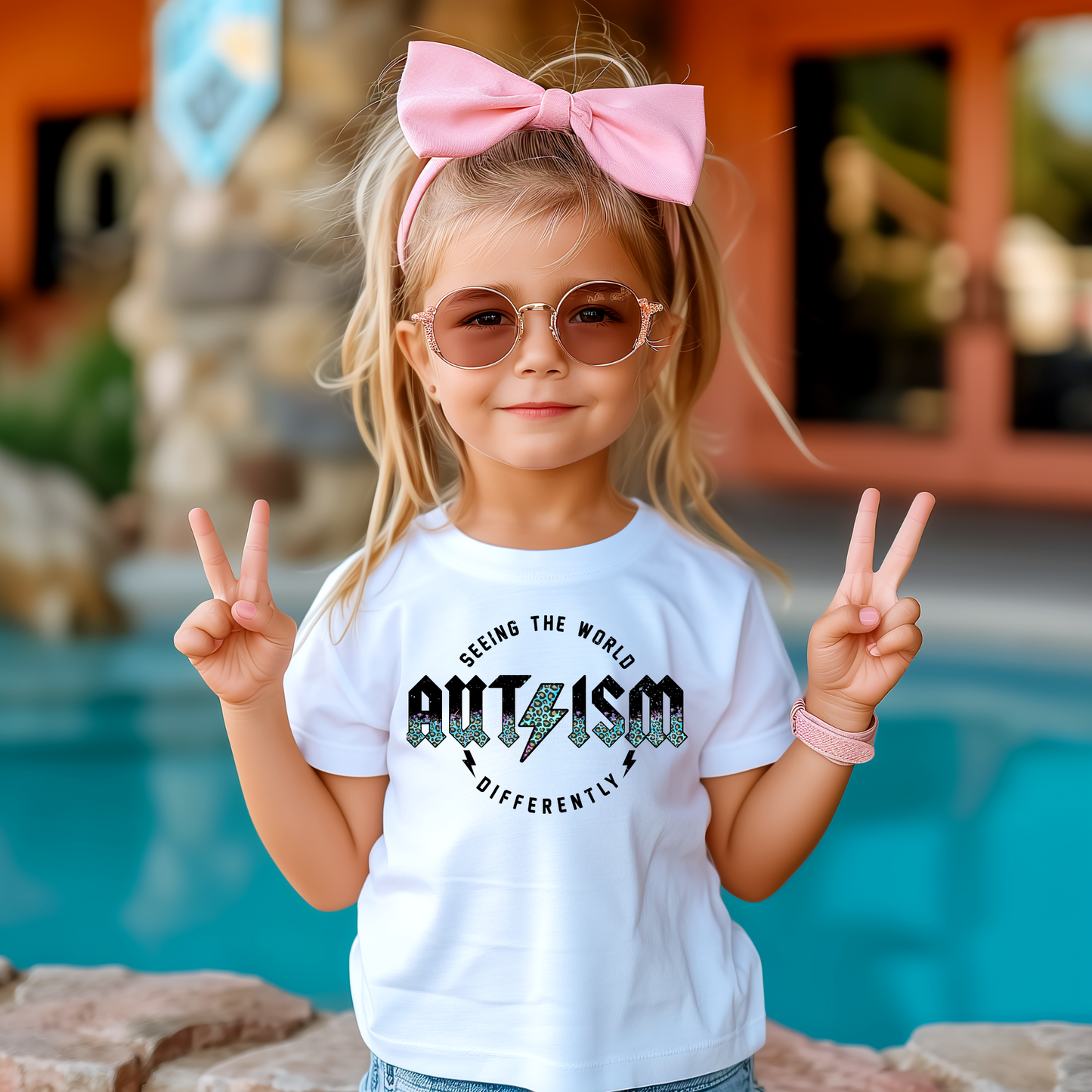 Autism Kids T-shirt / Seeing the world differently