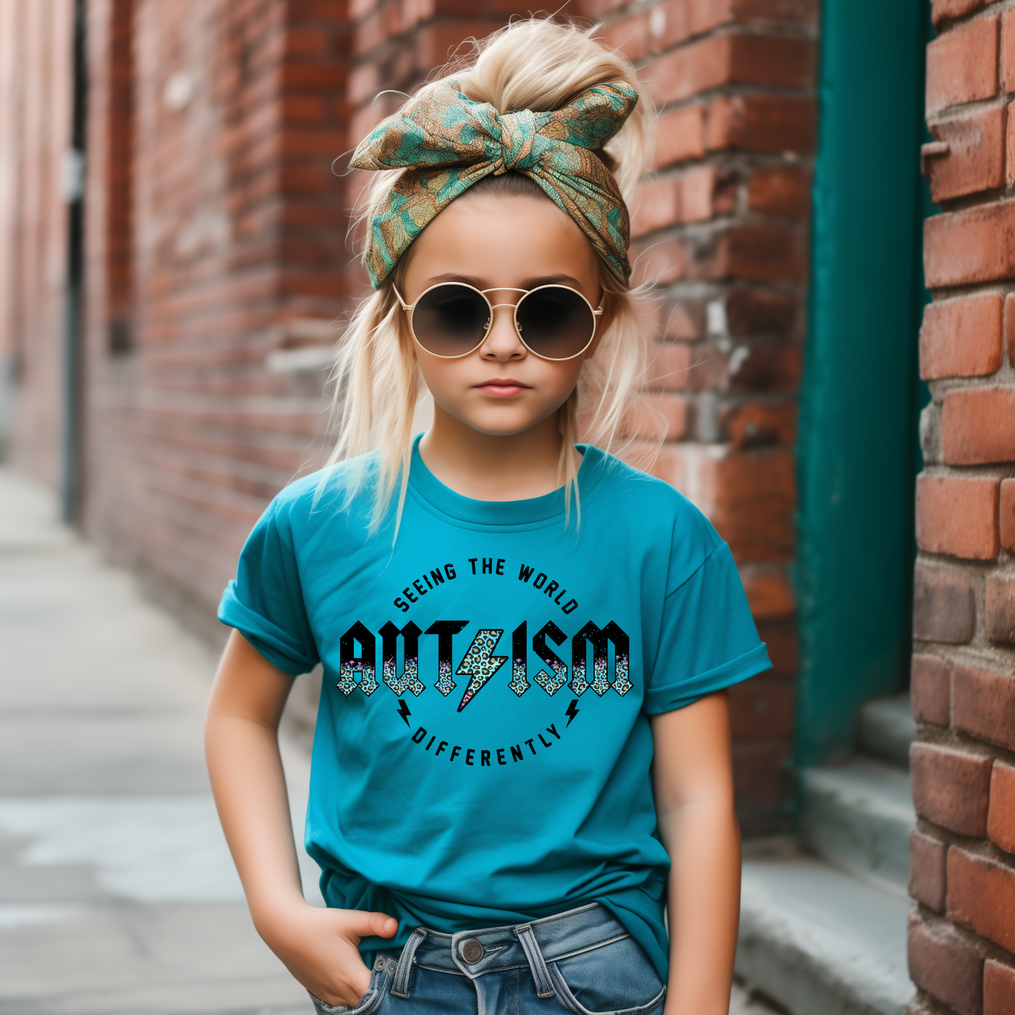 Autism Kids T-shirt / Seeing the world differently