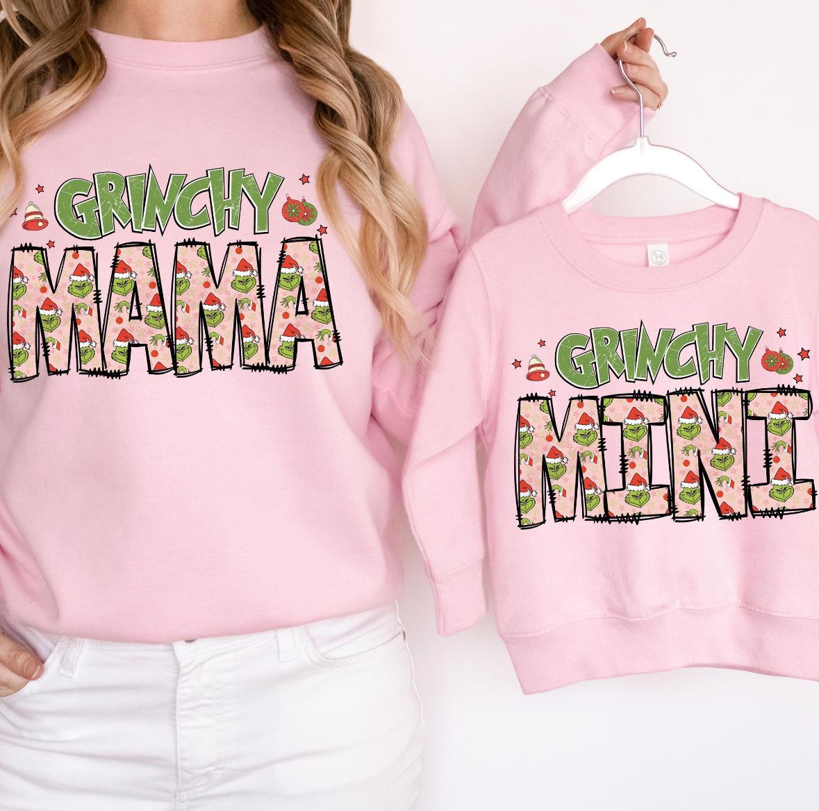 Grinchy Mama & Mini Crew`