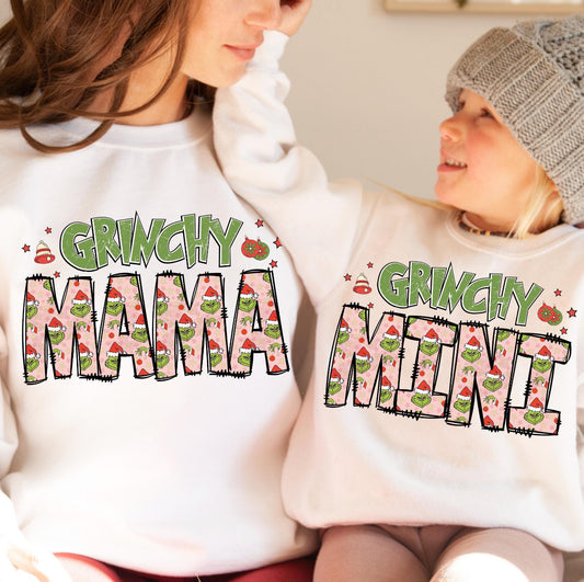 Grinchy Mama & Mini Crew`