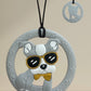 Dog with Sunglasses Sensory Chew Necklace – Autism Chewelryfor Kids
