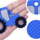 Tractor Chewy Necklace