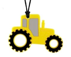 Tractor Chewy Necklace