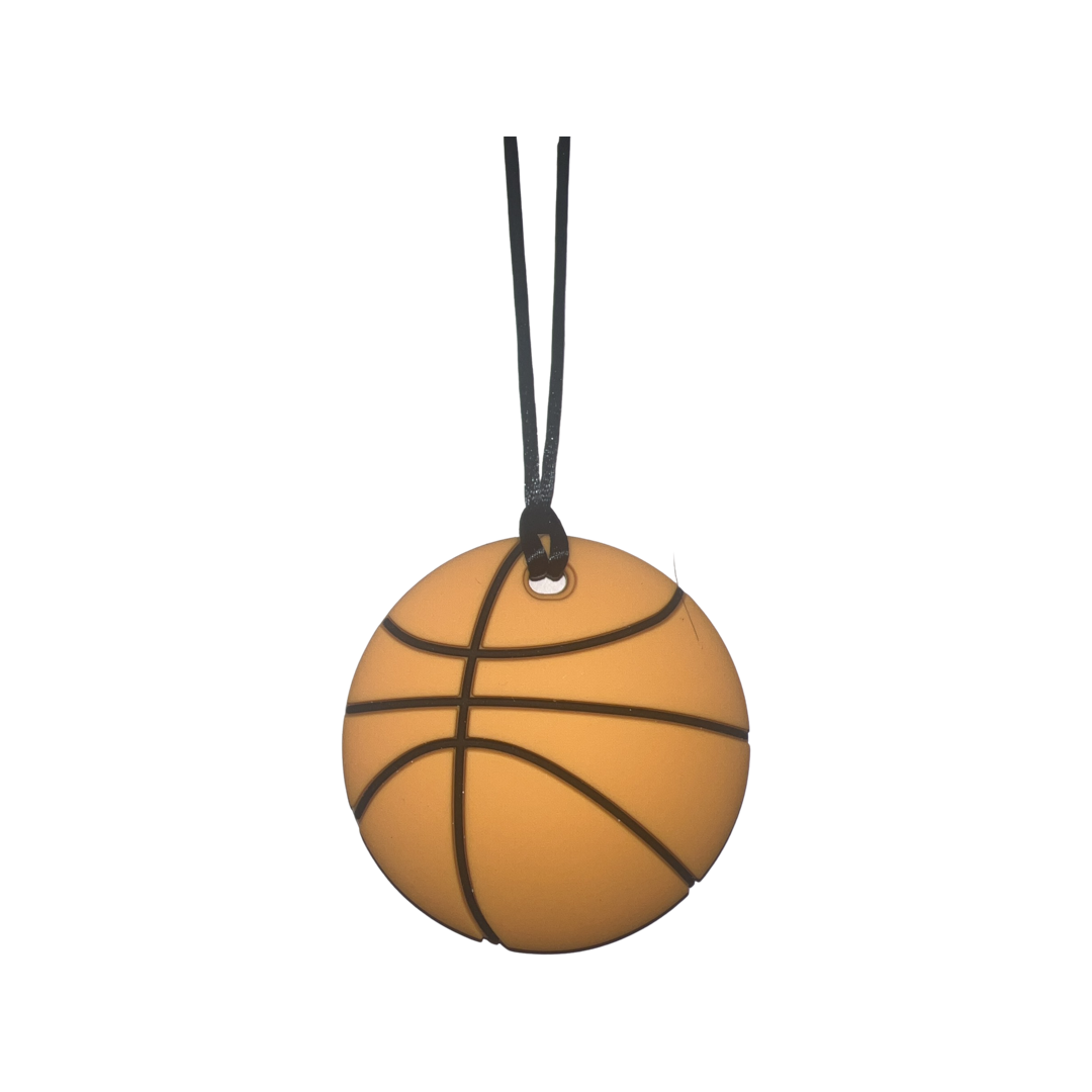 Basketball Sensory Chew Necklace