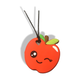 Apple Smiley Face Sensory Chew Necklace | Chewelry for Autism and Sensory Needs