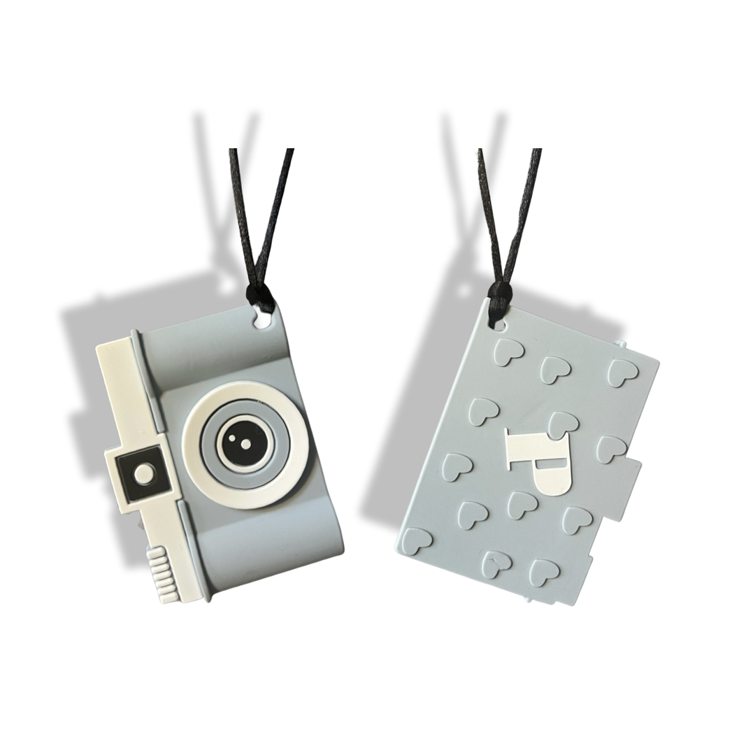 Camera Sensory Chew Necklace