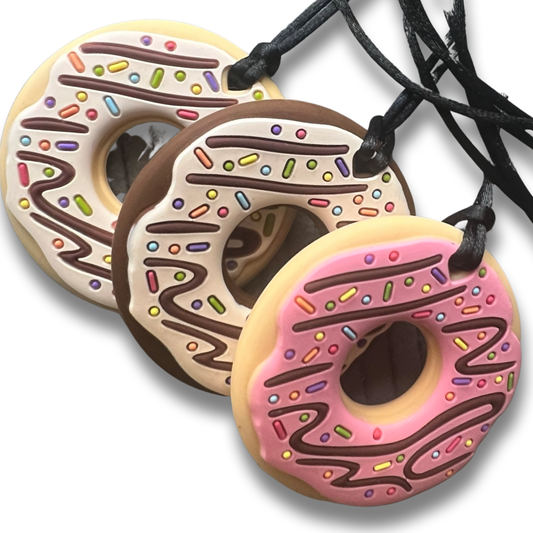 Sprinkle Donut Sensory Necklace